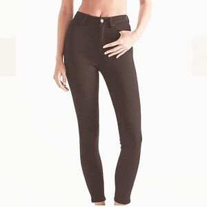 Neuw  skinny jeans women's size 25 chocolate brown high rise brown taupe